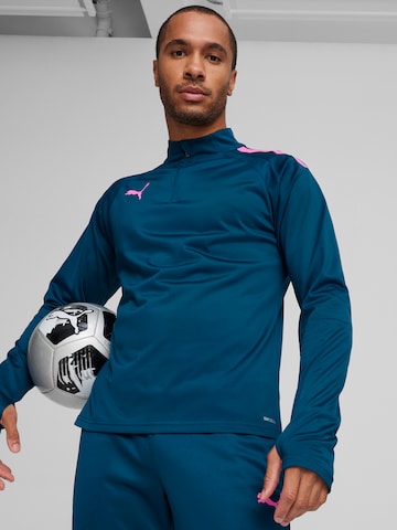 PUMA Performance shirt 'teamLIGA' in Blue: front