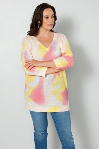 MIAMODA Sweater in Mixed colors: front