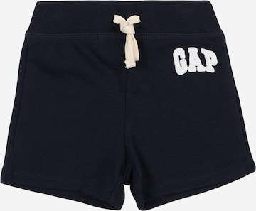 GAP Regular Панталон в синьо: отпред