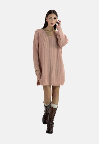 Elara Pullover i pink: forside