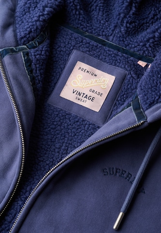 Superdry Sweatvest in Blauw