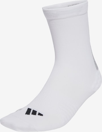 ADIDAS PERFORMANCE - Calcetines deportivos 'Cycling' en blanco: frente