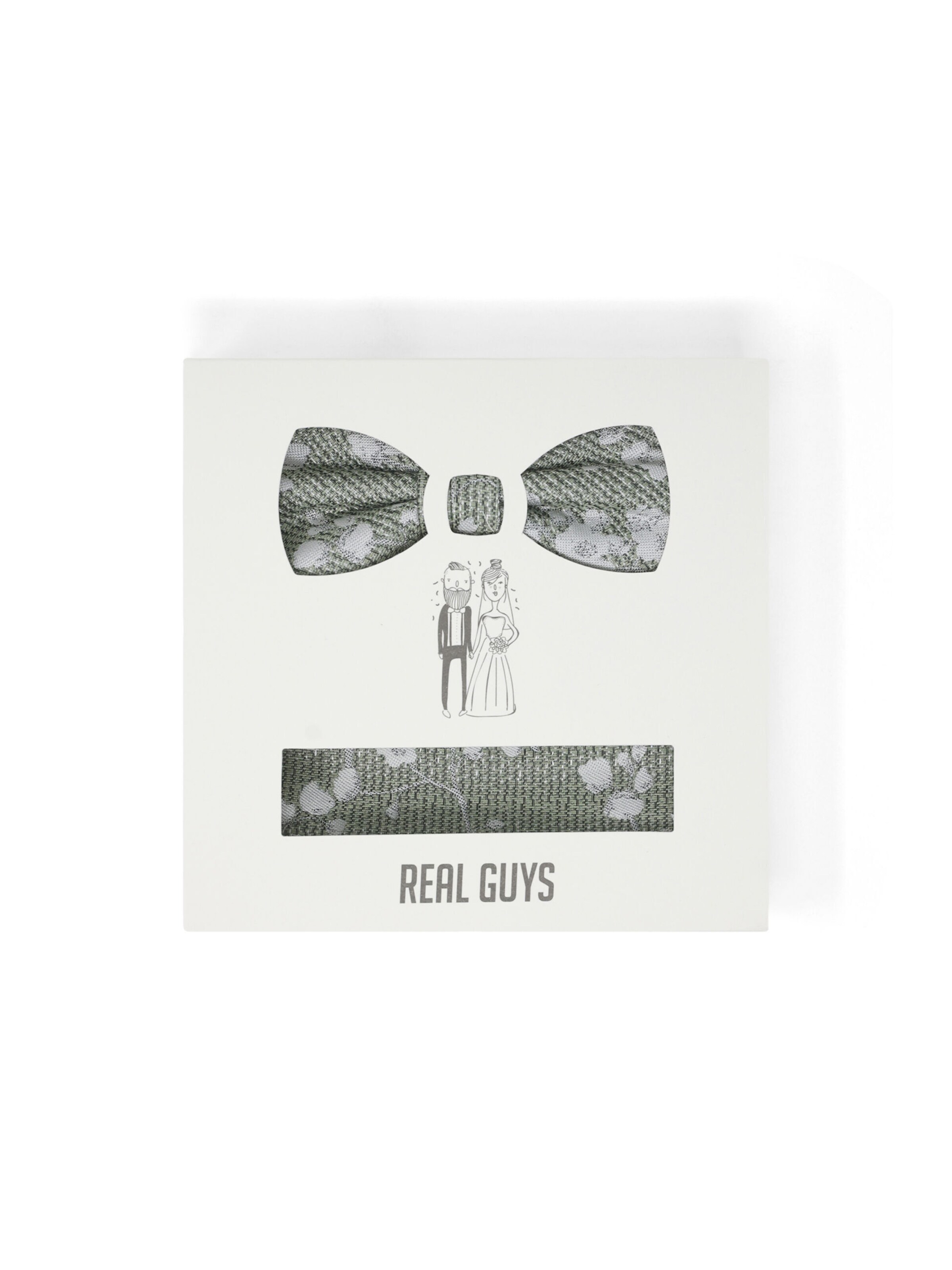 Real Guys Bow Tie in Green