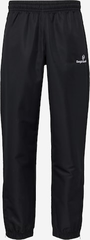 Sergio Tacchini Обычный Спортивные штаны 'Carson' в Черный: спереди