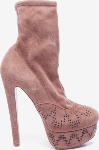 ALAïA Dress Boots in 35 in Pink: front