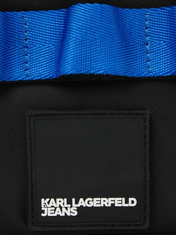 KARL LAGERFELD JEANS Gürteltasche 'Canyon' in Schwarz