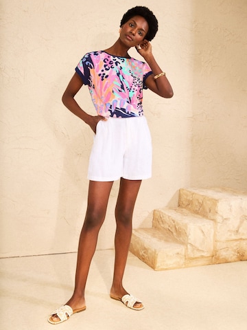 love & roses Shirt in Roze