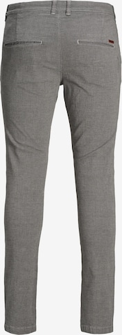 JACK & JONES Úzky strih Chino nohavice 'Marco Kenso' - Sivá