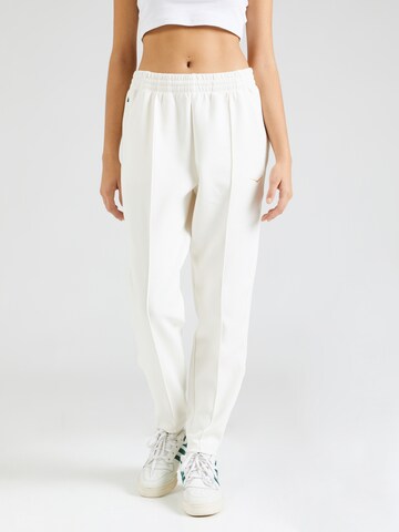 Tapered Pantaloni sportivi di HOKA in bianco: frontale