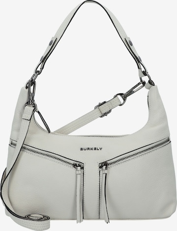 Borsa a spalla 'Rock Ruby ' di Burkely in bianco: frontale