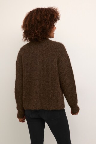 Cardigan 'Aane' Kaffe en marron