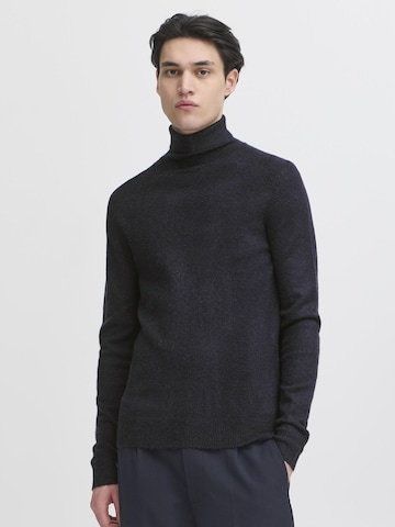 Pull-over ' CFHEINE roll neck ' Casual Friday en bleu