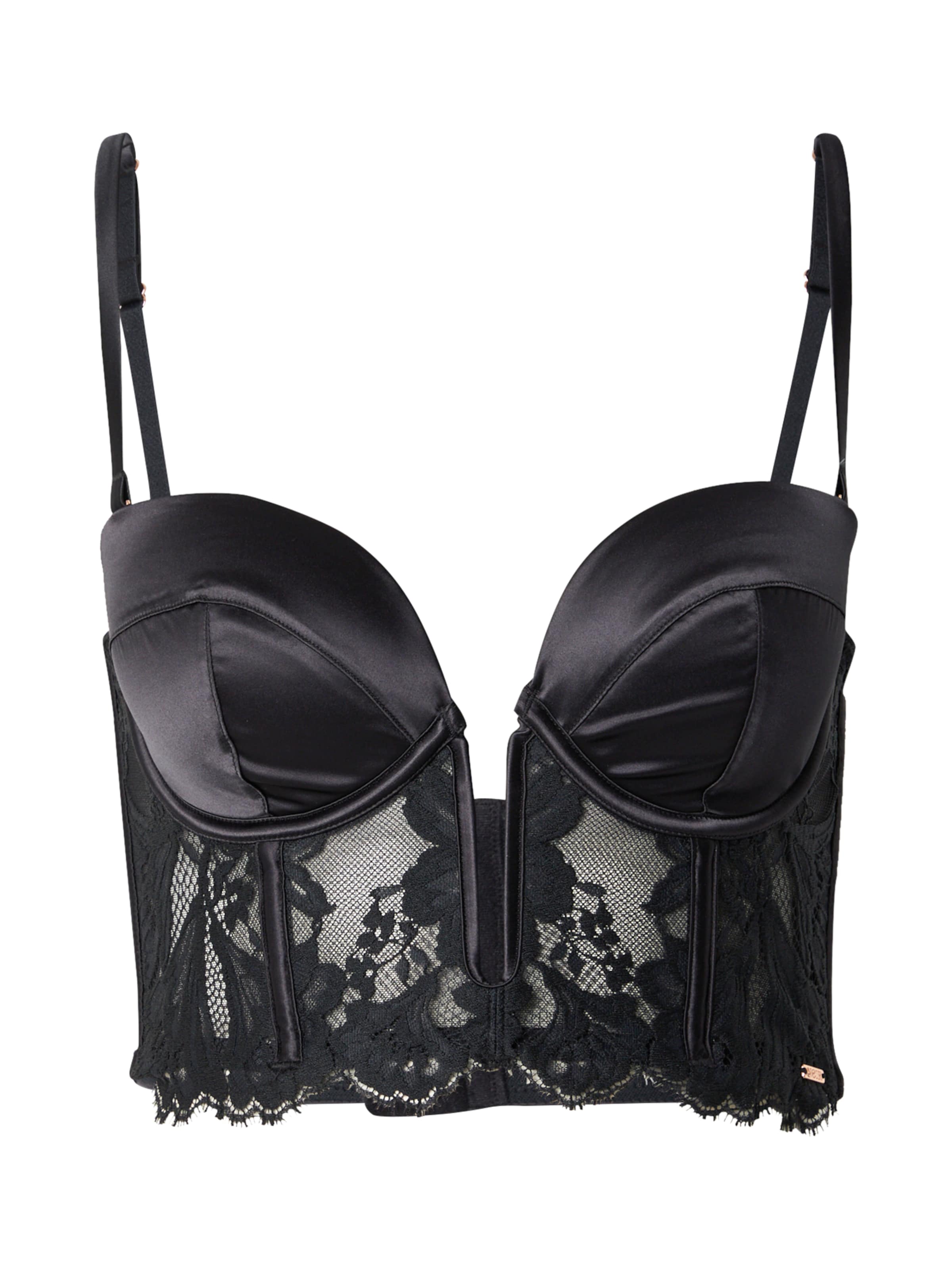 Hunkemöller Bralette Bra 'Grace' in Black: front