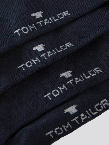 TOM TAILOR Füßlinge in Schwarz