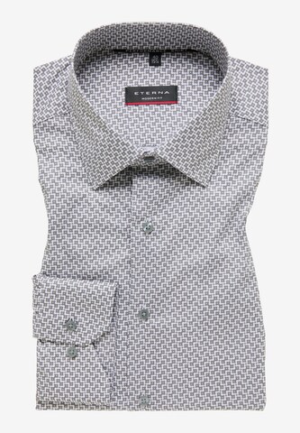 ETERNA Regular fit Button Up Shirt in Grey