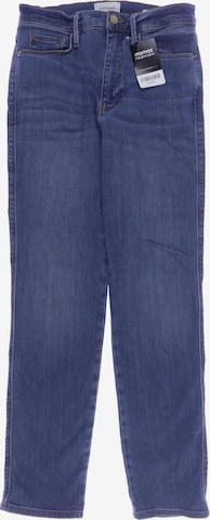 FRAME Jeans in 28 in Blue: front