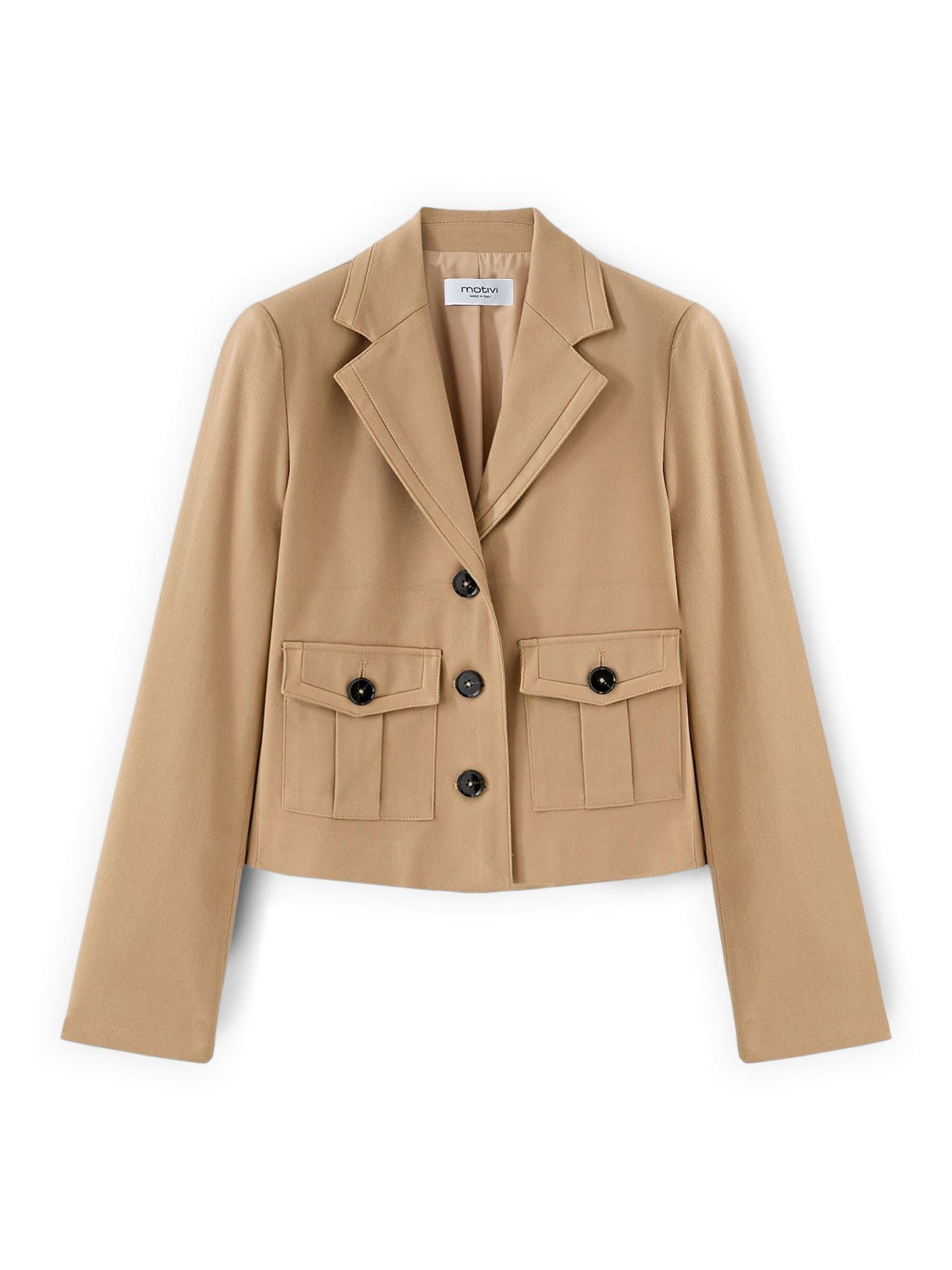 MOTIVI Veste mi-saison en beige, Vue avec produit