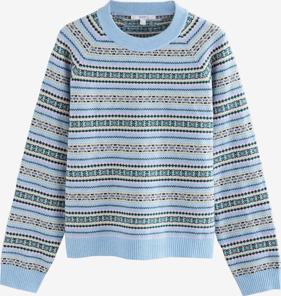 Next Neulepaita värissä vaaleansininen / petrooli / vaaleanvihreä / roosa, Tuotenäkymä