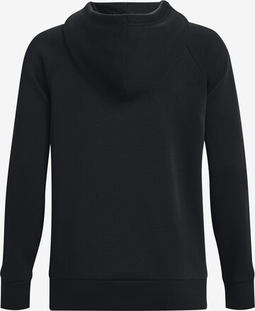 UNDER ARMOUR Sportief sweatshirt 'Rival' in Zwart