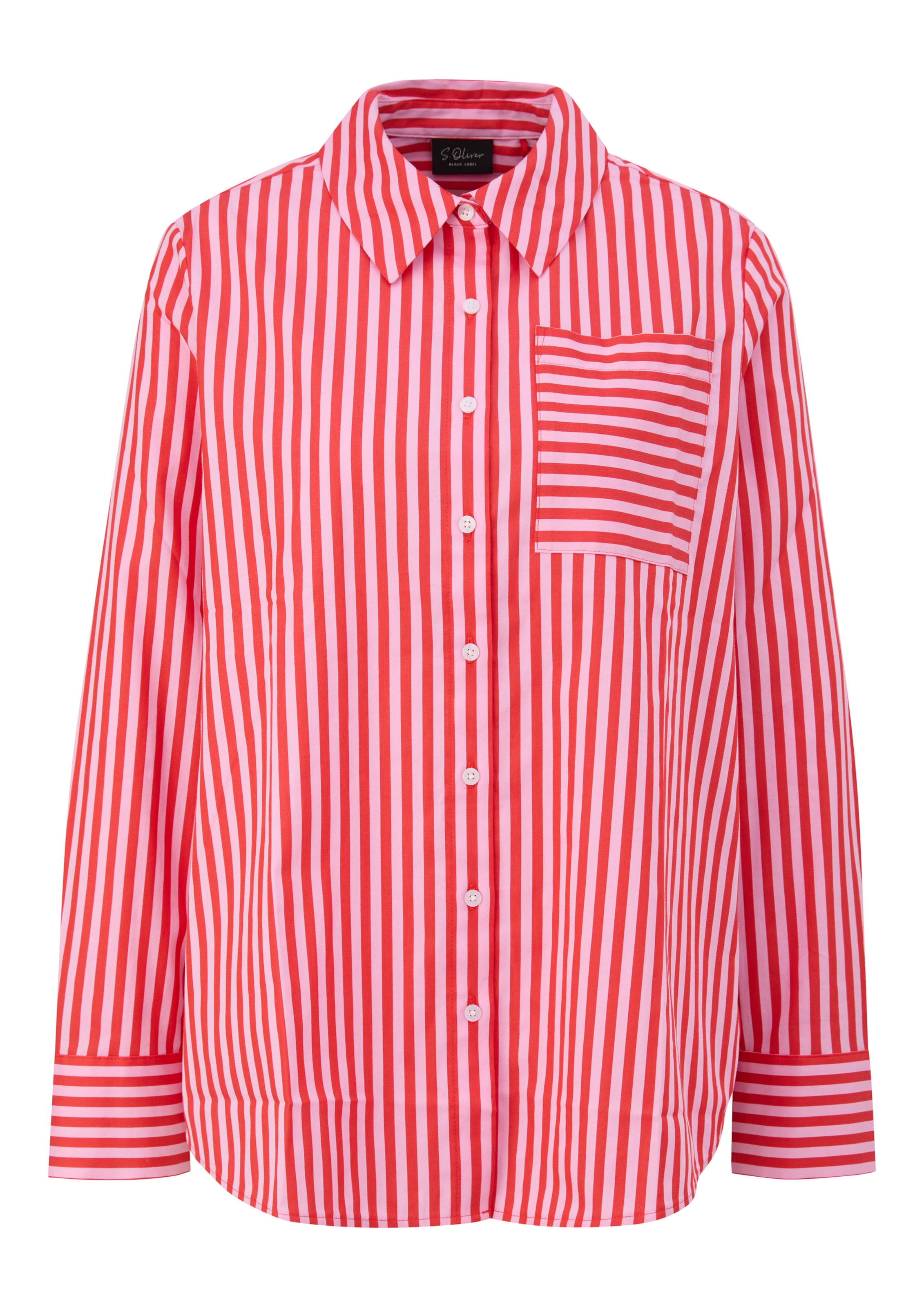 Chemisier s.Oliver en rouge : devant