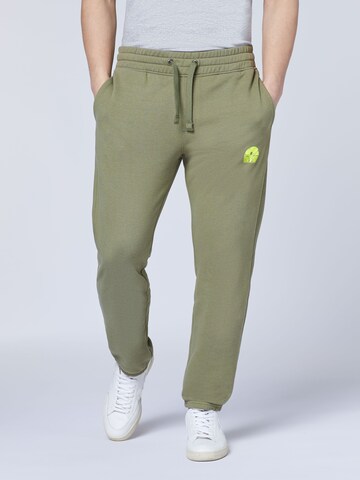 CHIEMSEE Regular Pants in Green: front