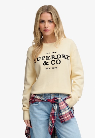 Superdry & Co Pullover in Grün: Vorderseite