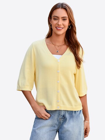 Imily Bela Knit cardigan in Yellow: front