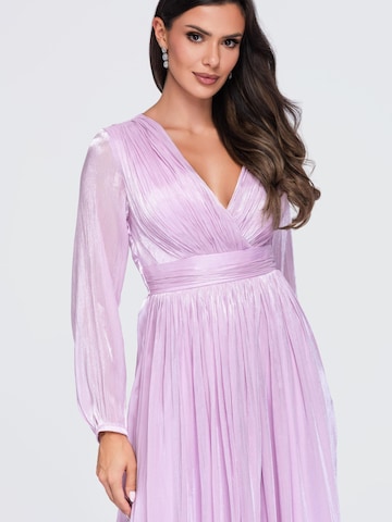 Ombre Abendkleid‌‌‌ in Lila