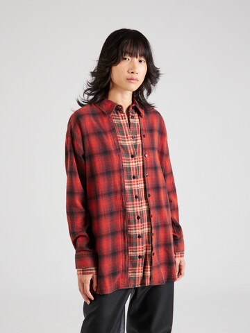 Camicia da donna di TOPSHOP in rosso: frontale