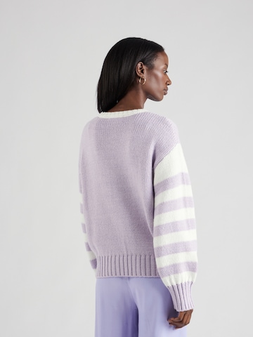 florence by mills exclusive for ABOUT YOU Sweater 'Rested' in Purple