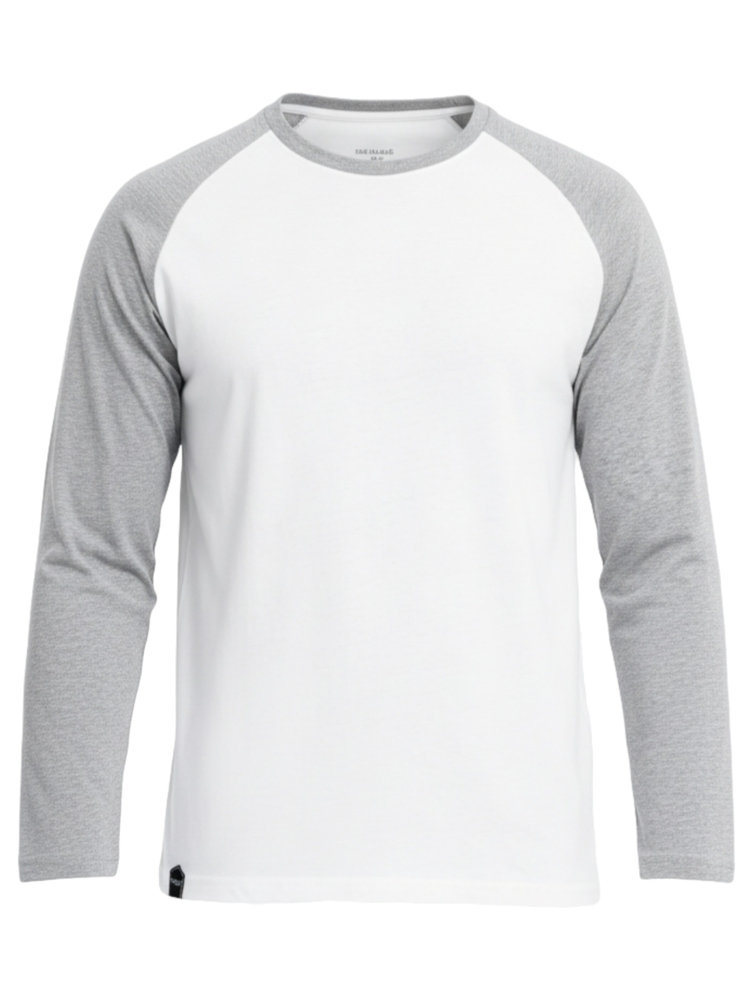 Ombre Shirt in Grijs: voorkant