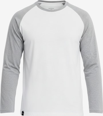 Ombre Shirt in Grau: Vorderseite
