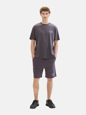 TOM TAILOR DENIM T-Shirt in Grau