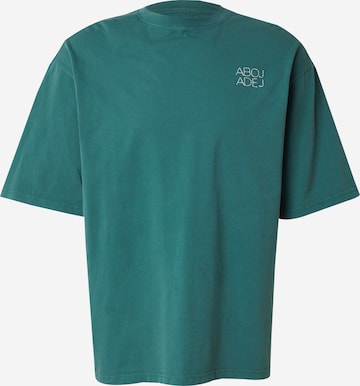 T-Shirt 'Nefasha' ABOJ ADEJ en vert : devant