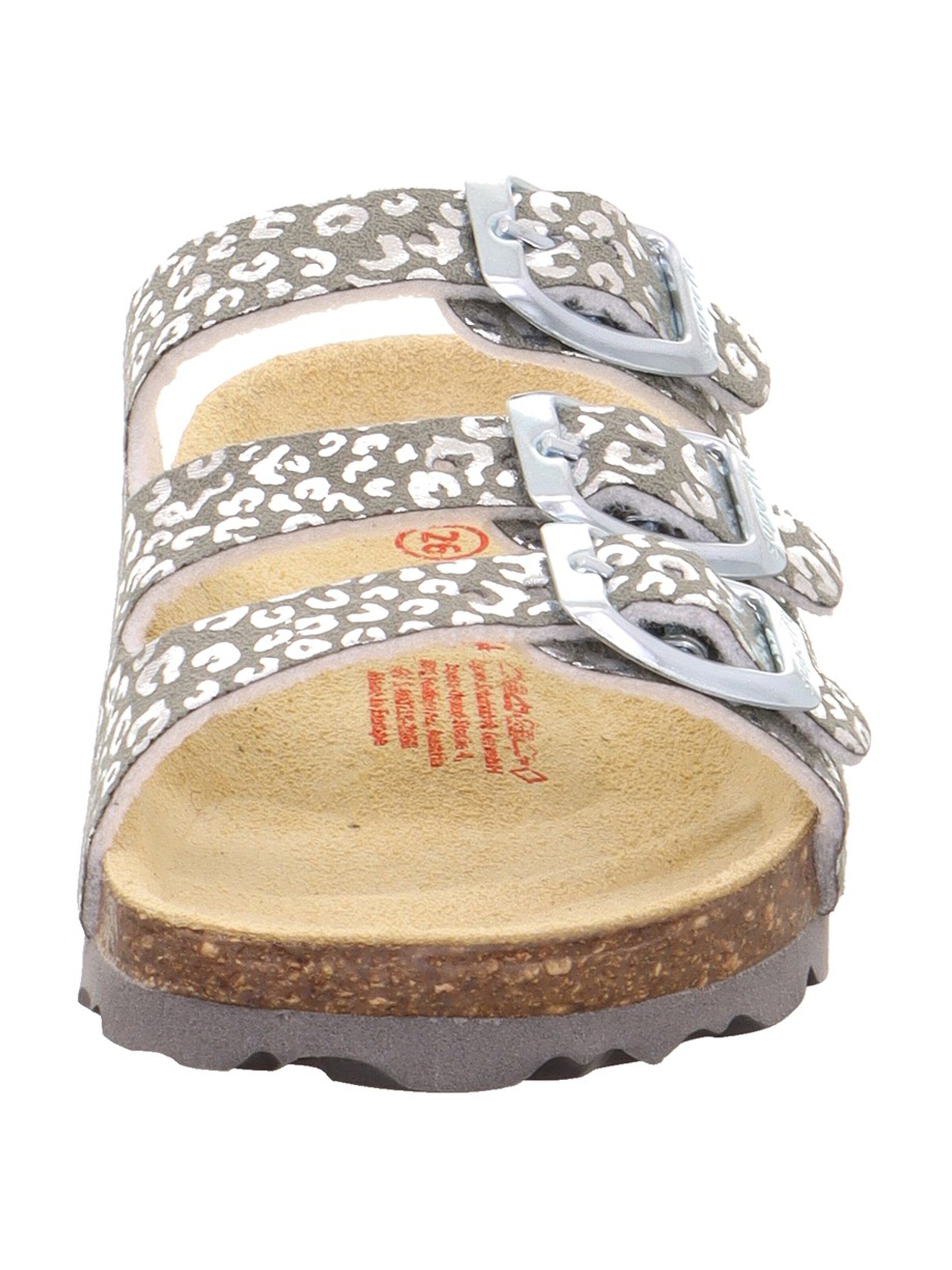 SUPERFIT Mädchen - Schuhe 'FUSSBETTPANTOFFEL' in Grau
