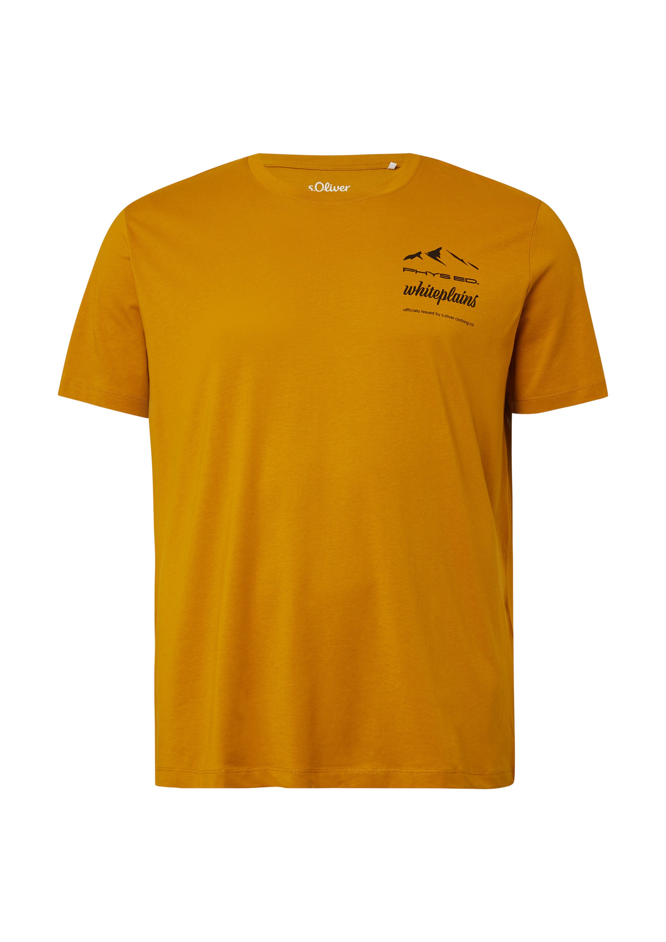 T-Shirt s.Oliver en jaune : devant