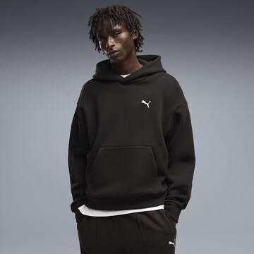 PUMA Sportpullover in Schwarz: Vorderseite