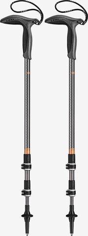 LEKI Stick 'Wanderfreund Makalu' in Black: front