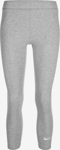 Skinny Pantalon Nike Sportswear en gris : devant