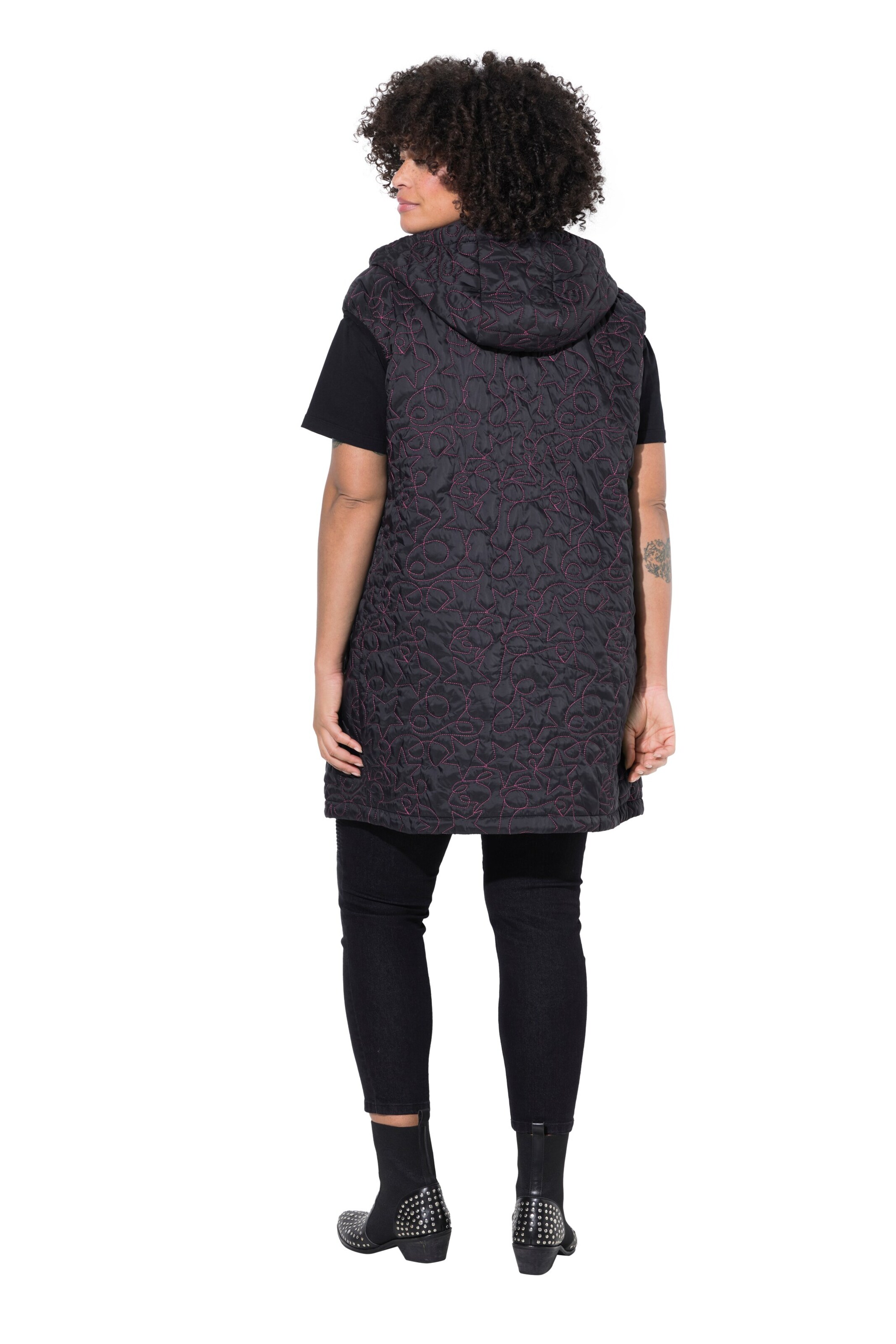 Angel of Style Vest in Black