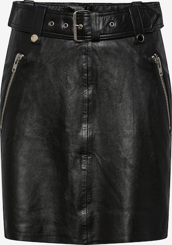 Y.A.S Skirt 'ZEROLA' in Black: front