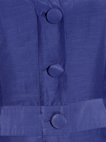 MADELEINE Blusenkleid in Blau