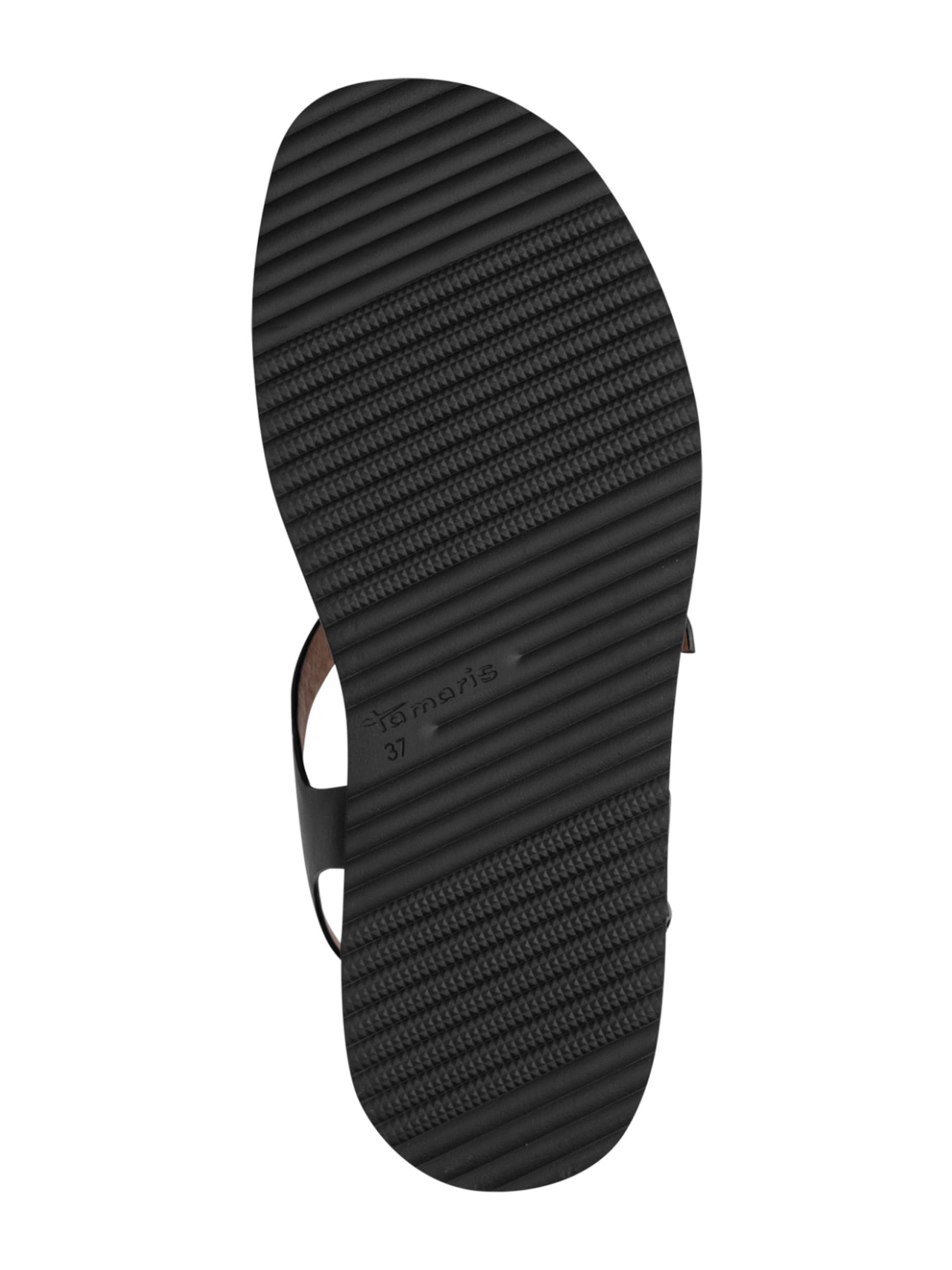 melns Tamaris Siksniņsandales