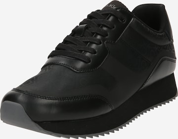 Calvin Klein Sneakers in Black: front