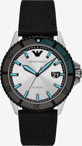 Emporio Armani Analog watch in Black