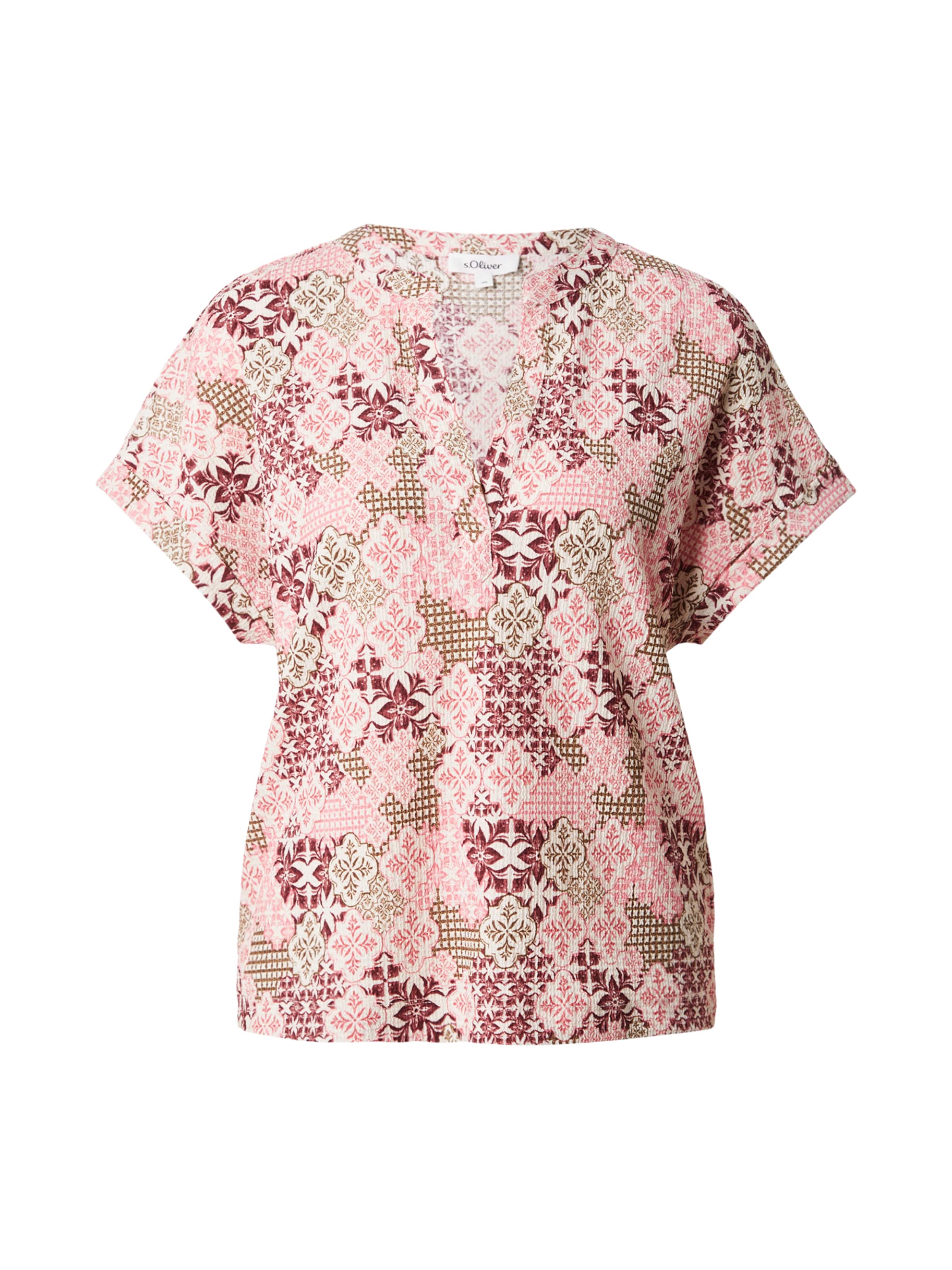 s.Oliver Blouse in Roze: voorkant
