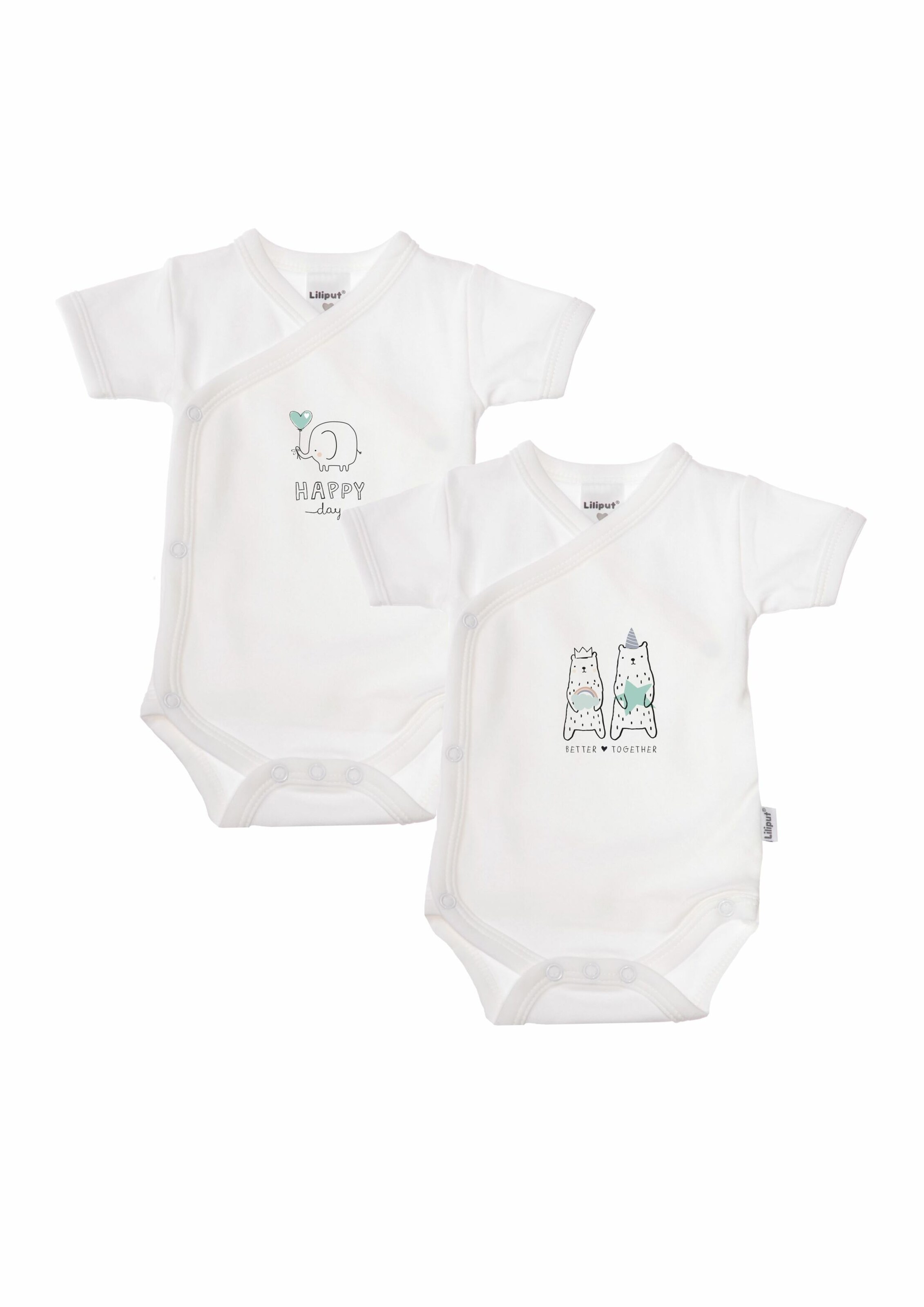 LILIPUT Romper/Bodysuit in White: front