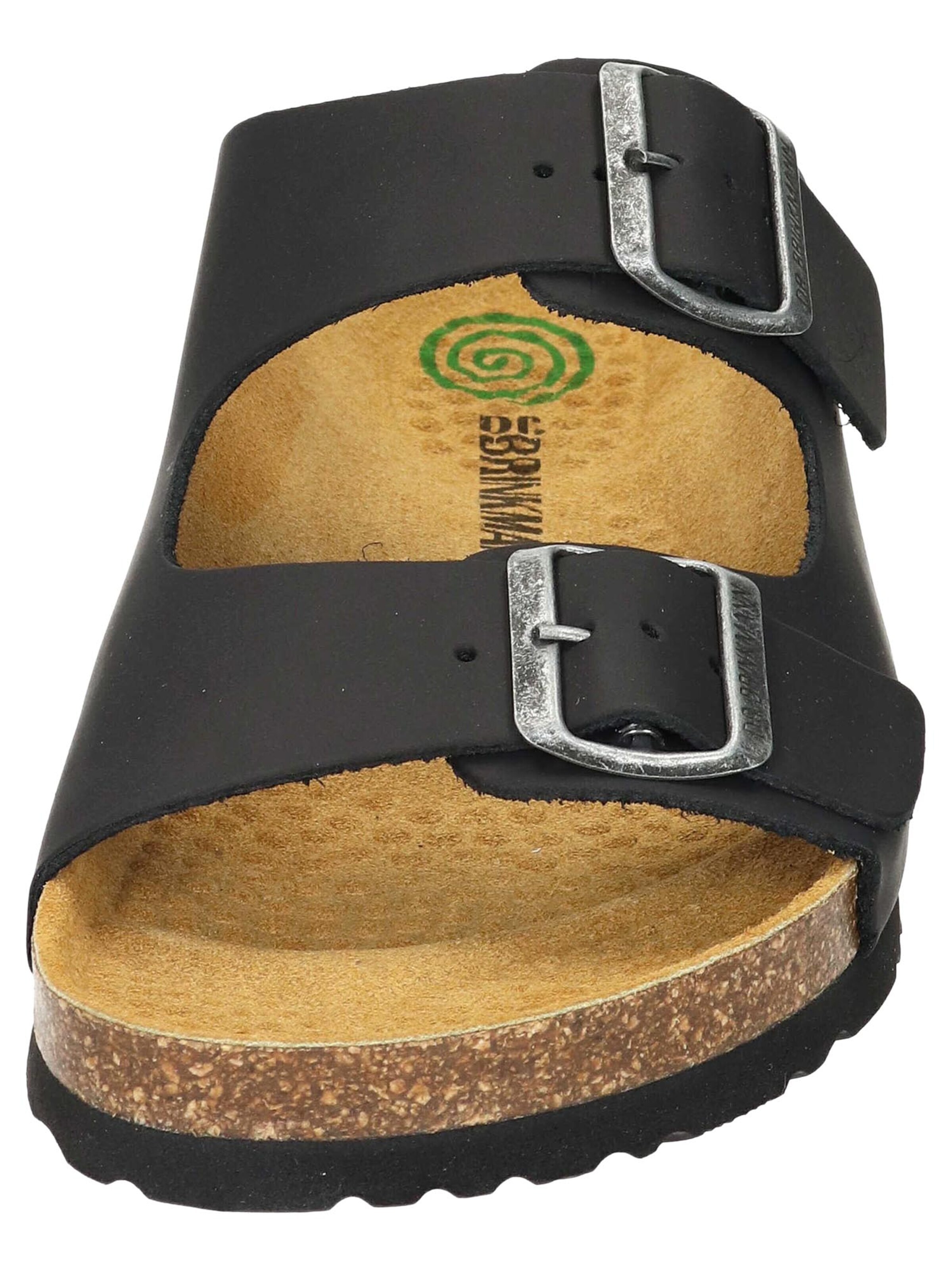 DR. BRINKMANN Mule 'Bonillo' in Black