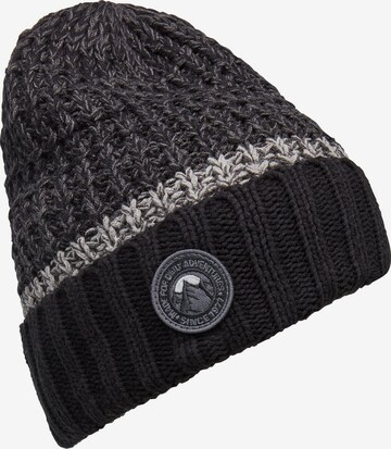 CAMEL ACTIVE Grobstrick Beanie in Grau: predná strana