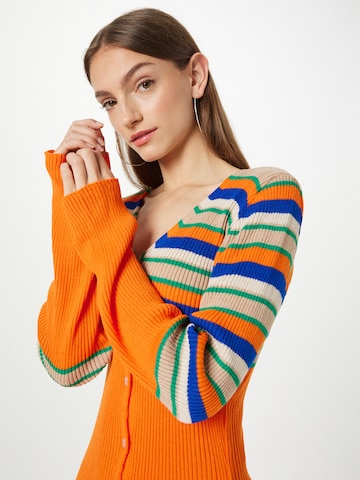 Daisy Street Knit dress in Orange